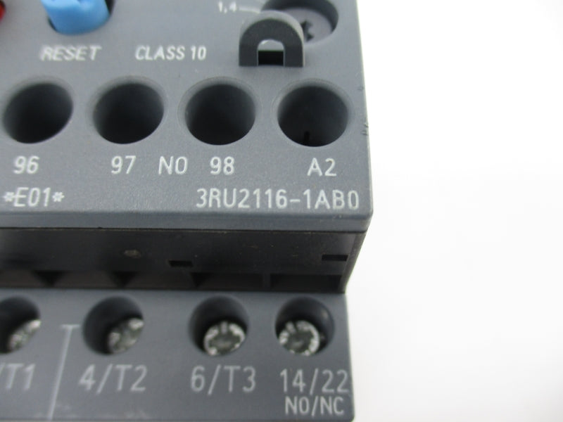 SIEMENS 3RU2116-1AB0 600VAC 1.1-1.6A UNMP