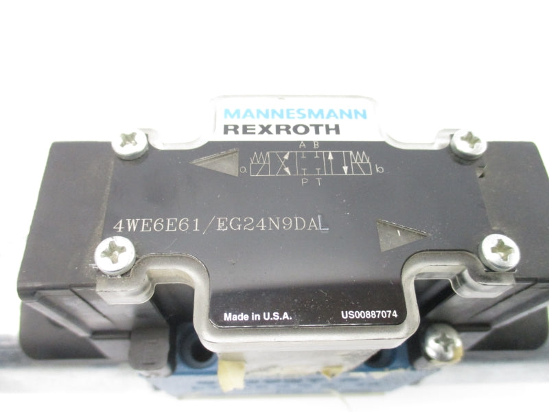 REXROTH 4WE6E61/EG24N9DAL 24VDC 1.25A NSNP