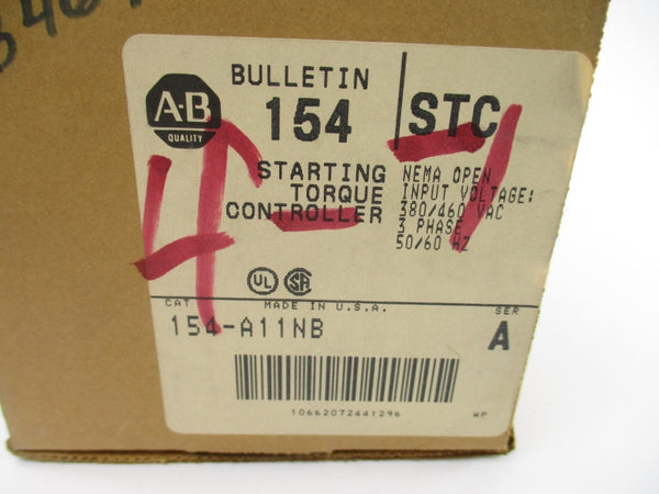 ALLEN BRADLEY 154-A11NB SER. B 380/460VAC 7.5A (BR/WH) NSMP