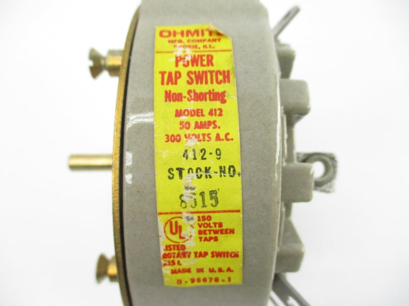 OHMITE 412-9 300V 50A NSNP
