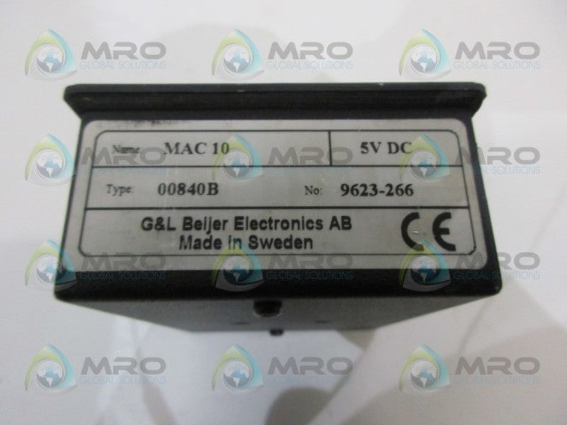 G& L BEIJER ELECTRONICS AB 00840B UNMP