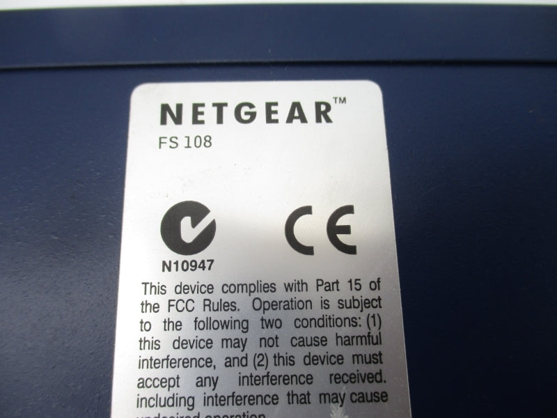 NETGEAR FS108 NSNP