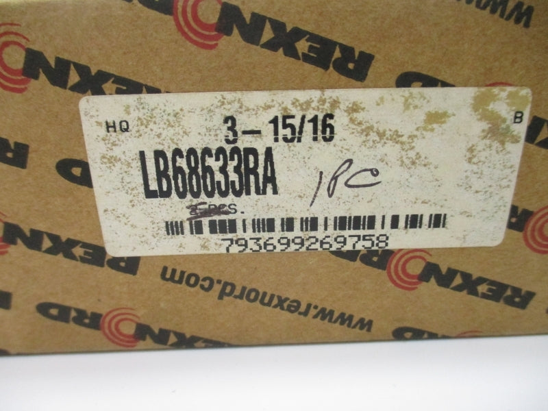 REXNORD LB68633RA 3-15/16" (PKG OF 2) NSMP