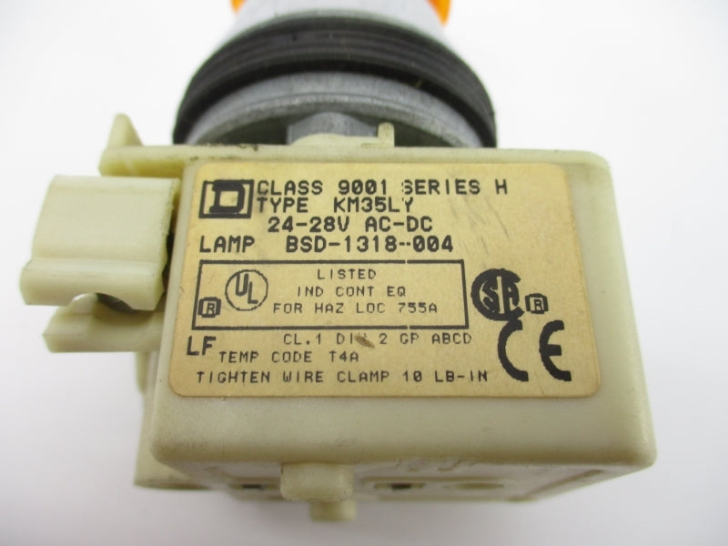 SQUARE D 9001KM35LY 24-28VAC/DC NSNP