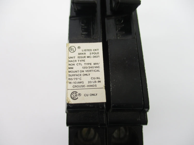 CROUSE HINDS MH215 120/240VAC 15A NSNP