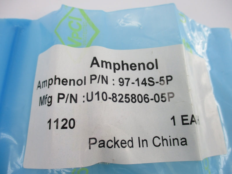 AMPHENOL 97-14S-5P U10-825806-05P NSMP