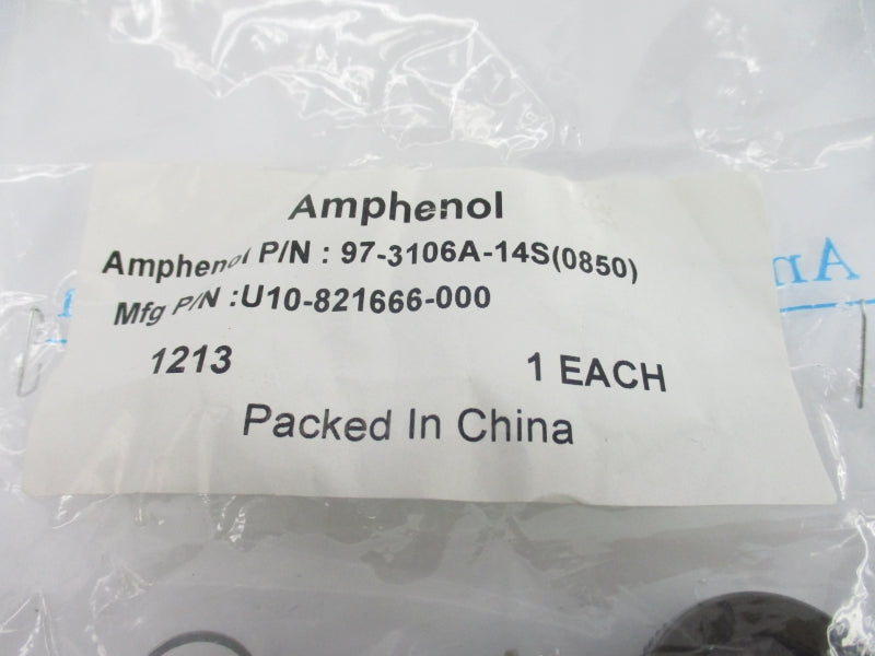 AMPHENOL 97-3106A-14S U10-821666-000 NSMP