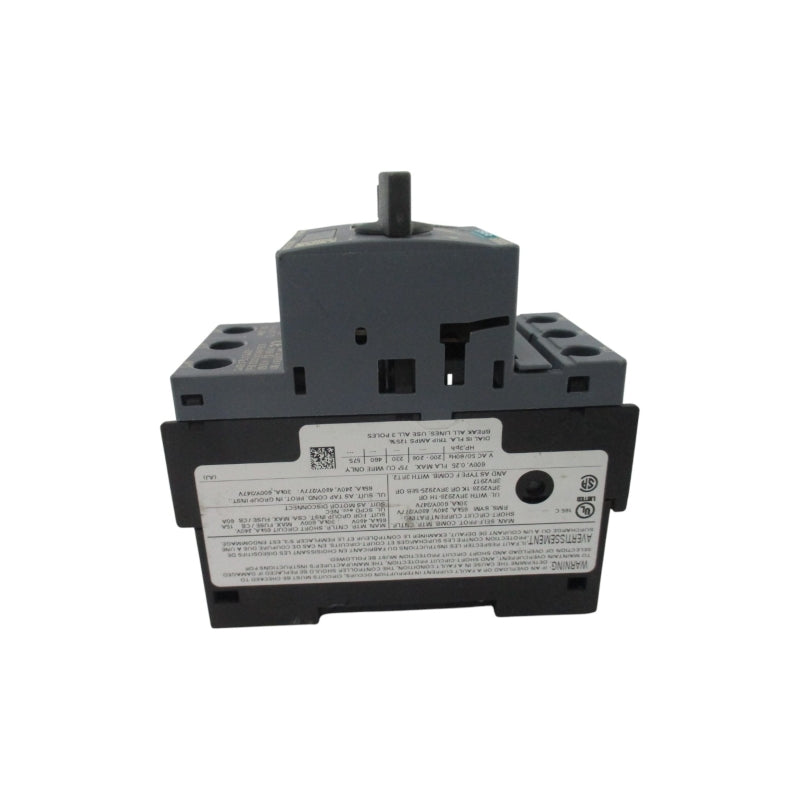 SIEMENS 3RV2011-0CA10 600V 0-18-0.25A NSNP