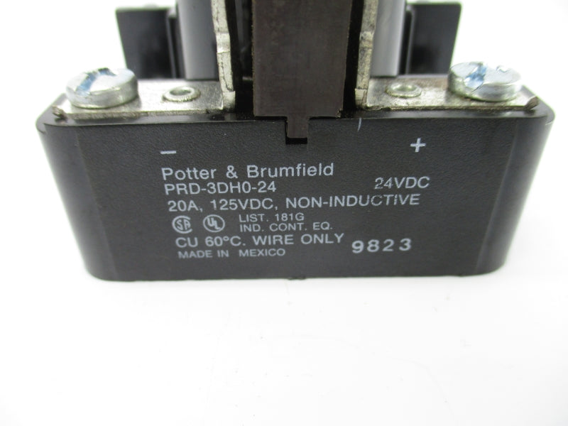 POTTER& BRUMFIELD PRD-3DH0-24 125VDC 20A NSNP
