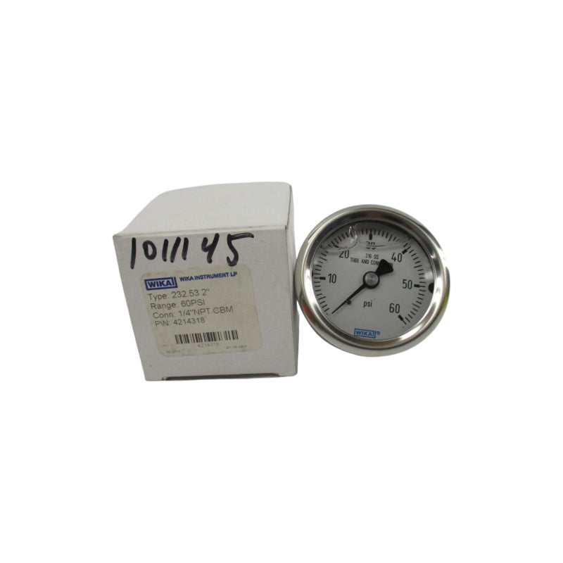 WIKA 4214318 60PSI NSMP