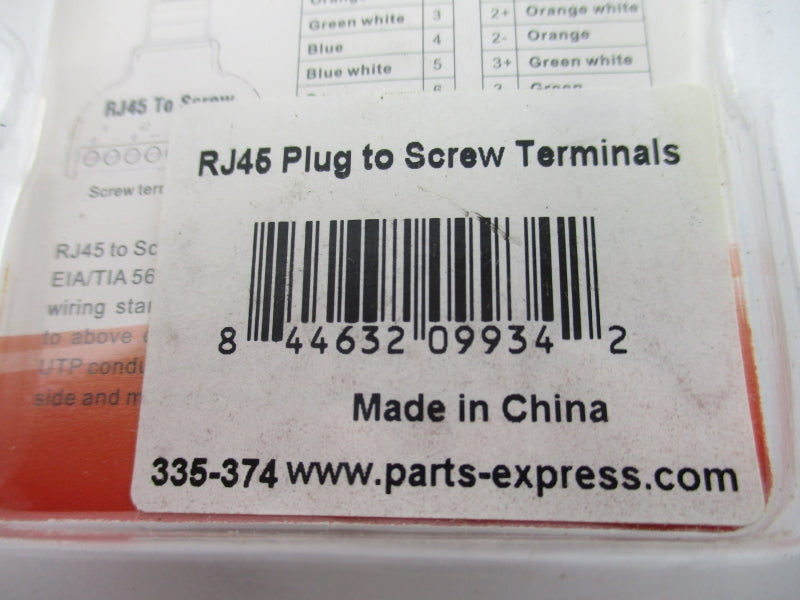 PARTS EXPRESS 335-374 NSMP