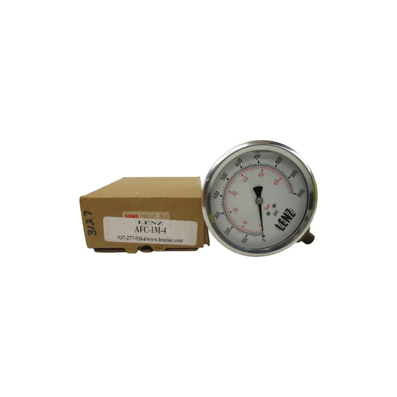 LENZ AFC-1M-4 0-1000PSI NSMP