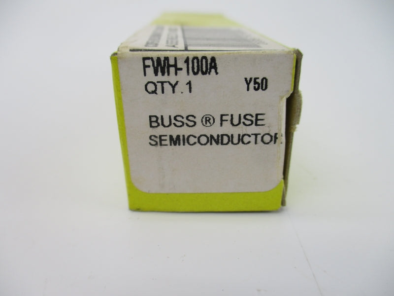 BUSSMANN FWH-100A 500VAC/DC 100A (YL/WH) NSMP