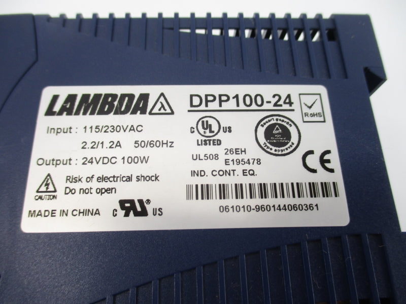 LAMBDA DPP100-24 115/230VAC 2.2/1.2A NSNP