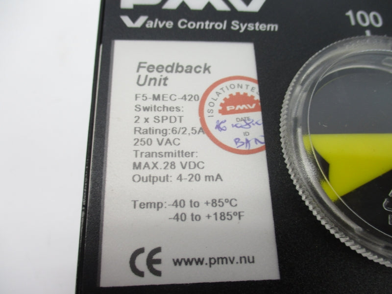 PMV F5-MEC-420 250VAC -40-185'F NSNP