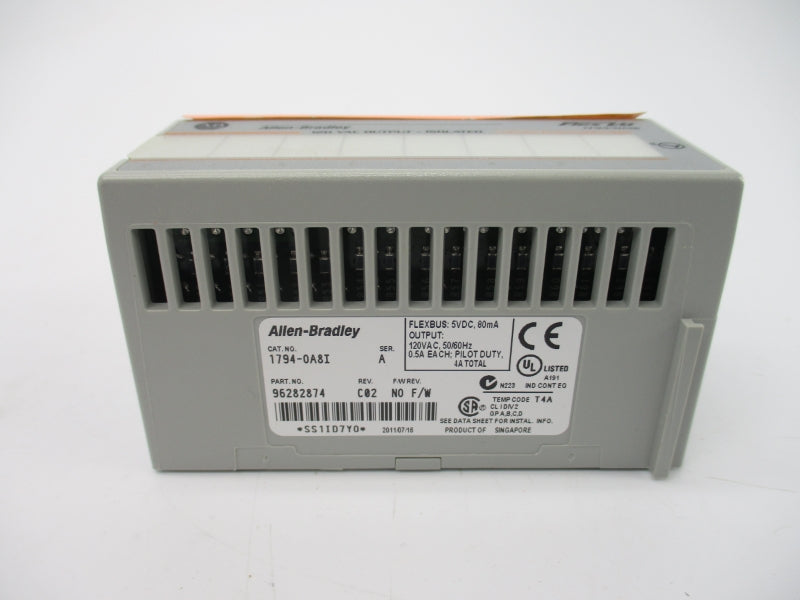 ALLEN BRADLEY 1794-OA8I SER. A 120VAC 0.5A REV. C02 NSMP
