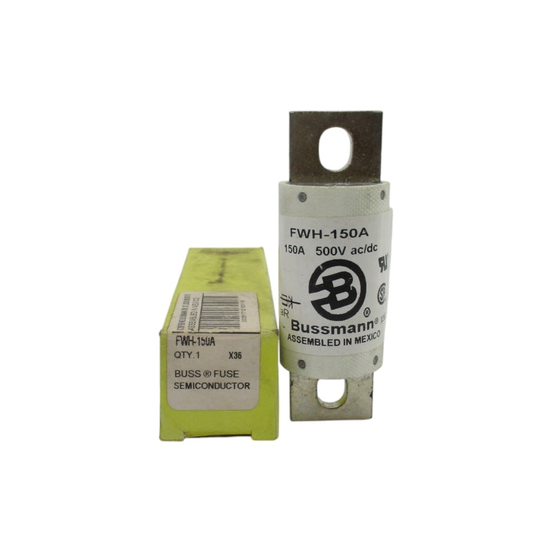 BUSSMANN FWH-150A 500VAC/DC 150A (YL/WH) NSMP