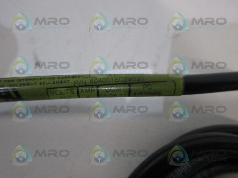 DANIEL WOODHEAD 804001E03M020 LED SENSOR CABLE ASSEMBLY UNMP