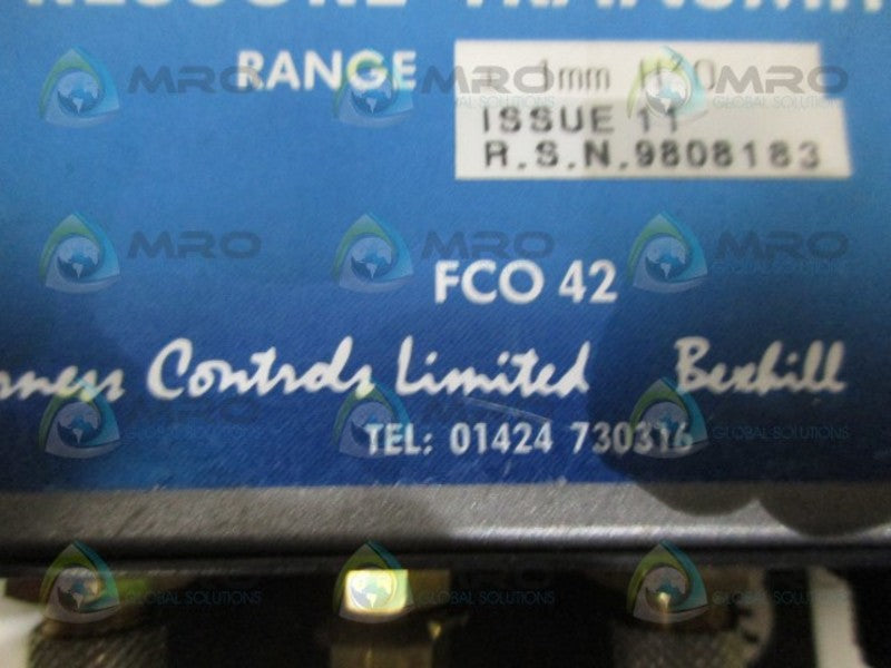 FURNESS CONTROLS FCO42 PRESSURE TRANSMITTER NSNP