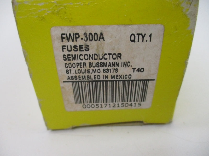 BUSSMANN FWP-300A 700VAC/DC 300A (YL/WH) NSMP