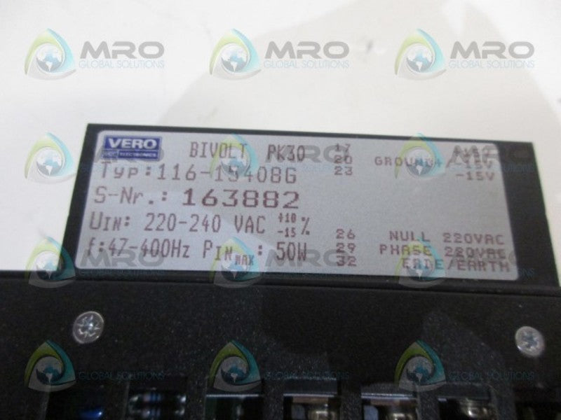 VERO 116-15408G POWER SUPPLY NSMP