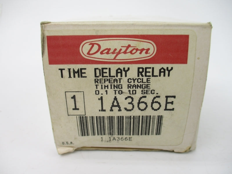 DAYTON 1A366E 120VAC 10A .1-10S NSMP