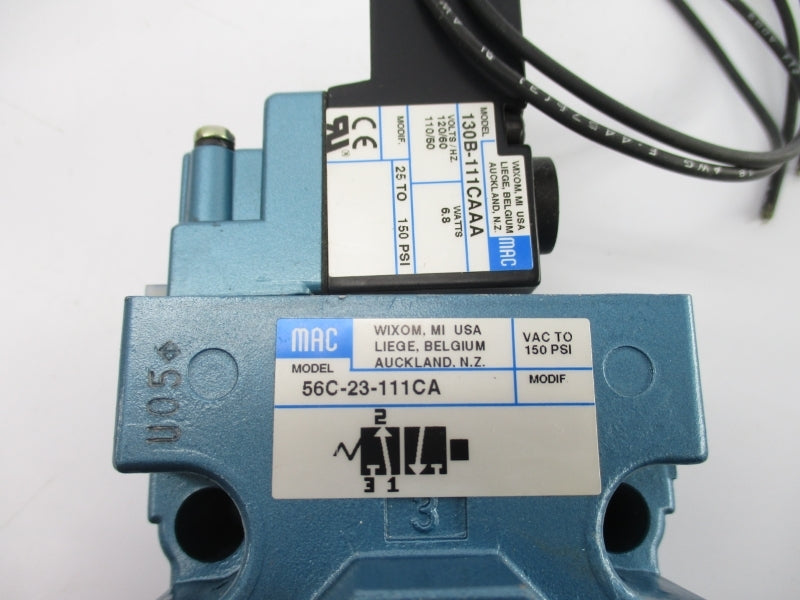 MAC 56C-23-111CA 110/120V 25-150PSI NSNP