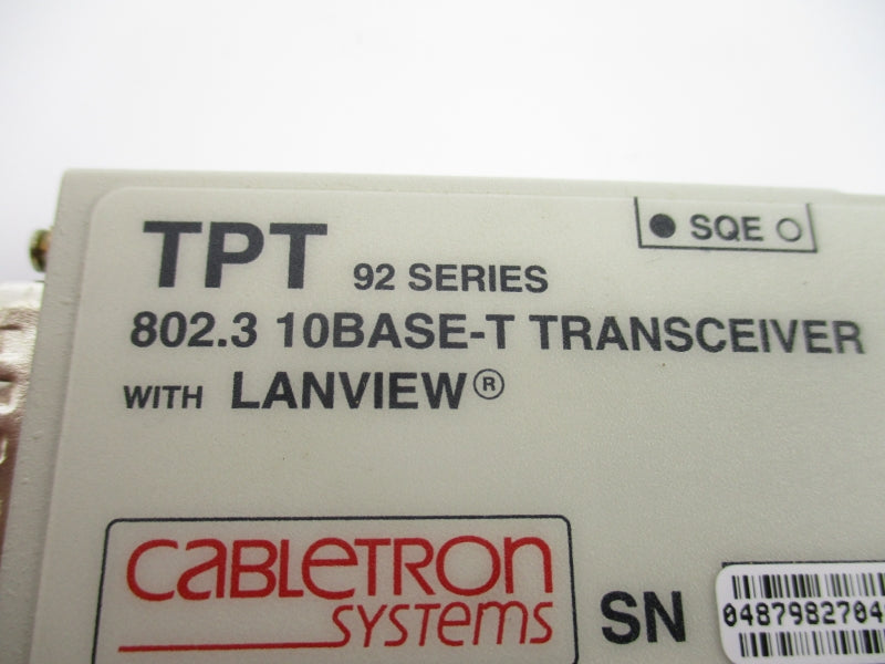 CABLETRON SYSTEMS TPT 10-15VDC NSNP