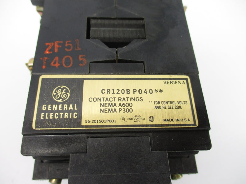 GENERAL ELECTRIC CR120BP04002 SER. A 115V NSNP