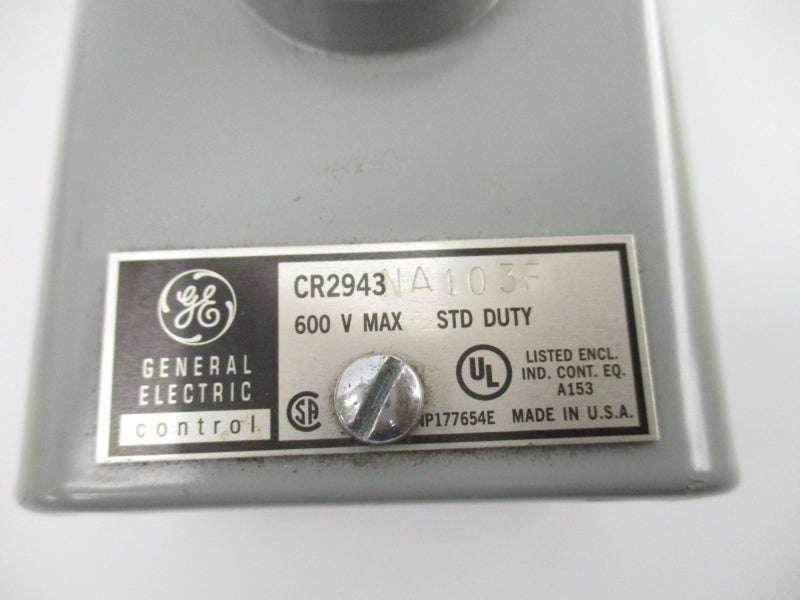 GENERAL ELECTRIC CR2943NA103F 600V NSNP