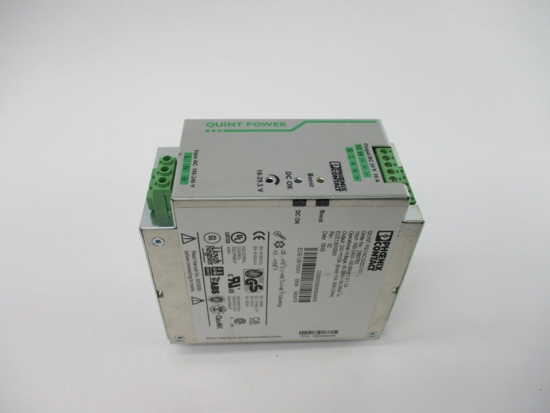 PHOENIX CONTACT QUINT-PS/1AC/24DC/10 2866763 100-240V 2.8-1.2A NSNP