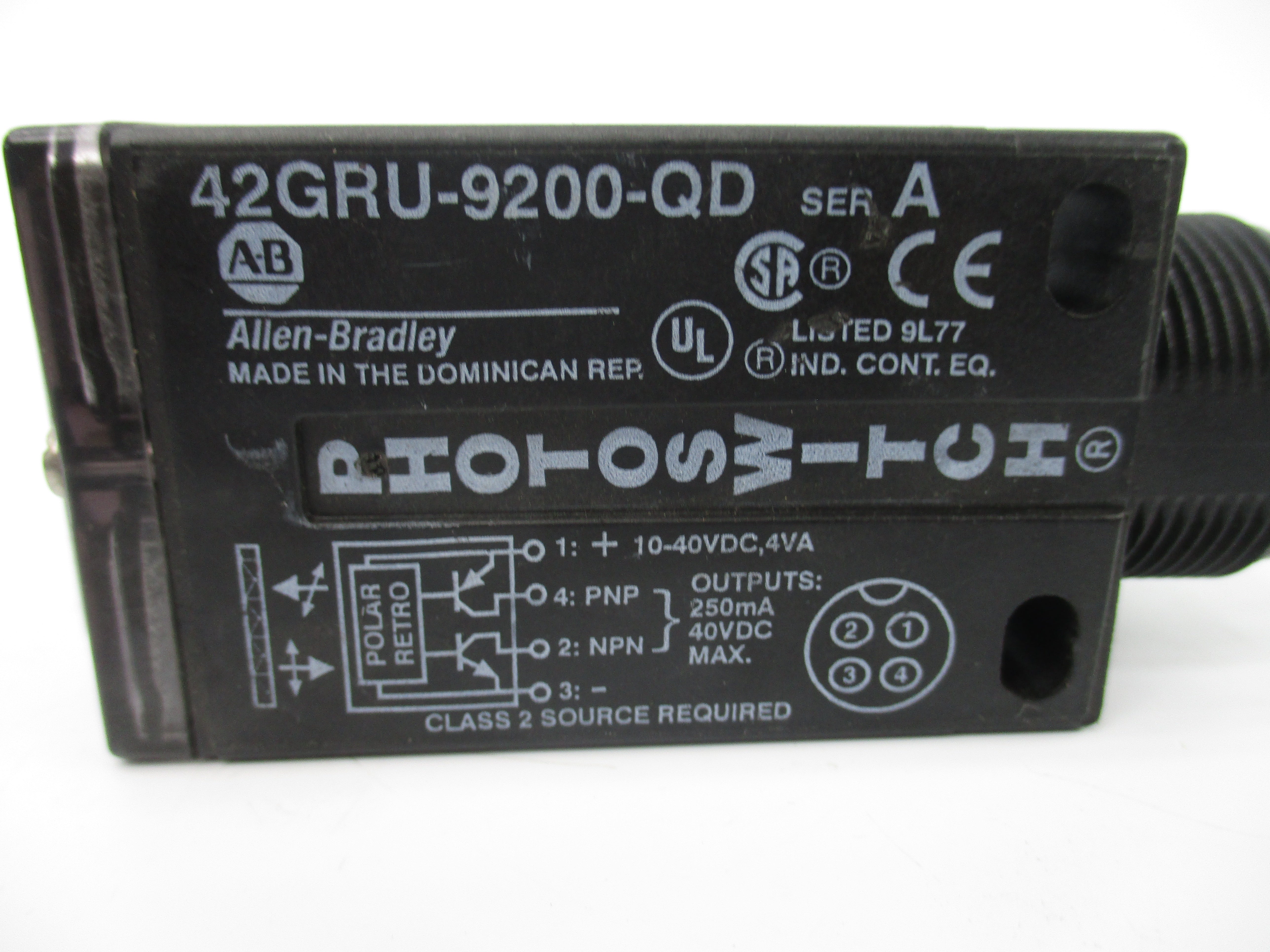 ALLEN BRADLEY 42GRU-9200-QD SER. A 10-40VDC NSNP