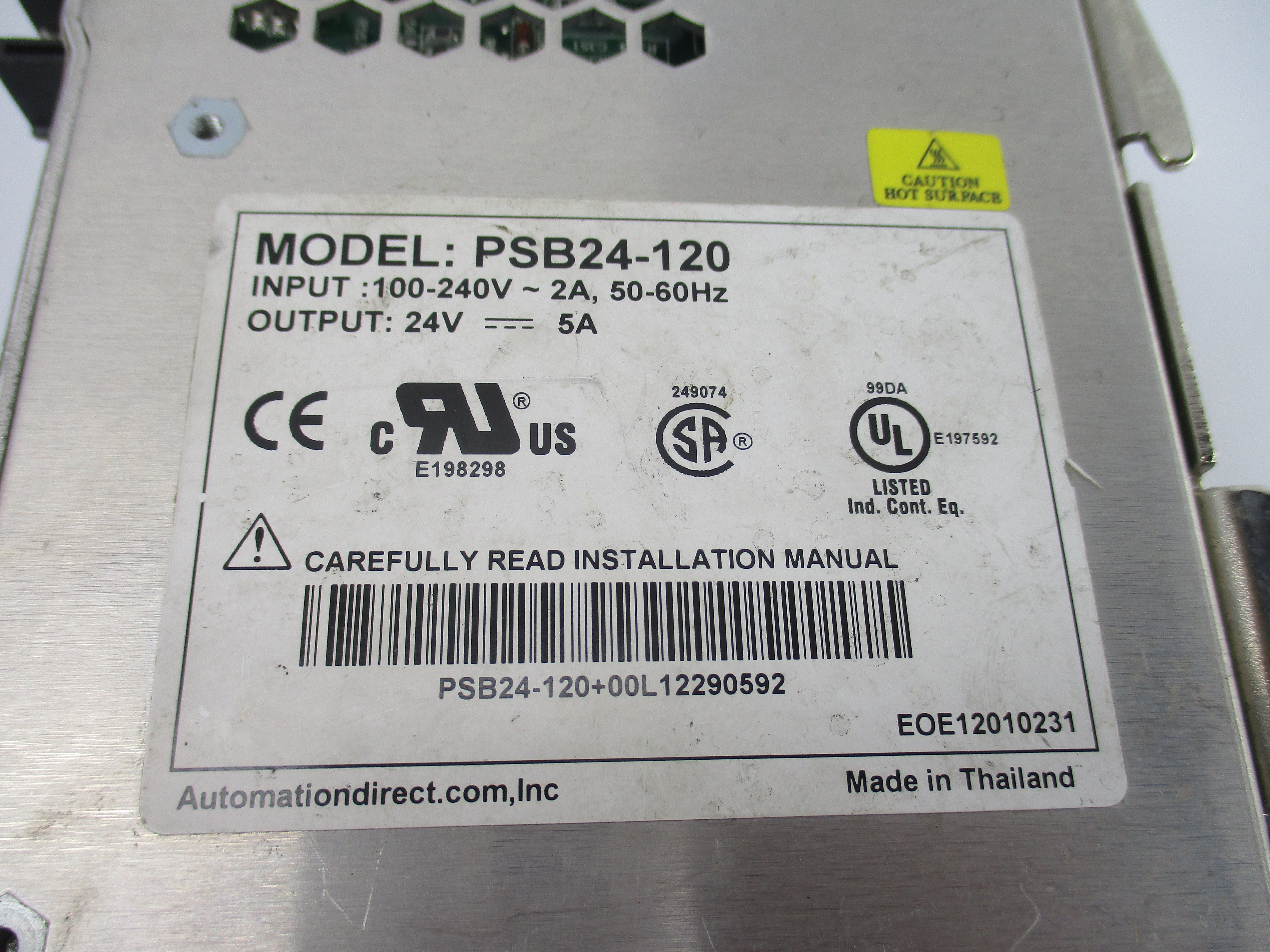 RHINO PSB24-120 100-240V 5A NSNP