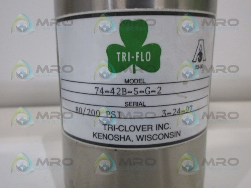 TRI-CLOVER 74-42B-5-G-2 PRESSURE SENSOR UNMP