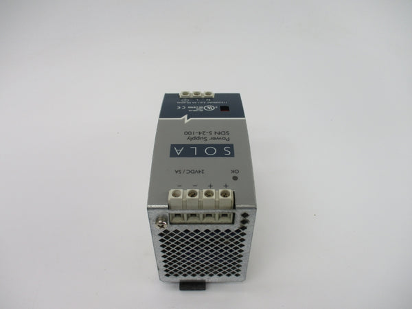 SOLA SDN5-24-100 115/230VAC 1.4-2.6A NSNP