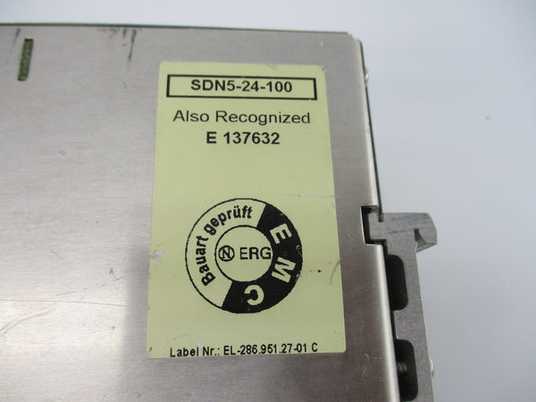 SOLA SDN5-24-100 115/230VAC 1.4-2.6A NSNP