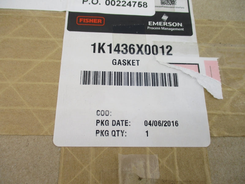 FISHER 1K1436X0012 NSFS
