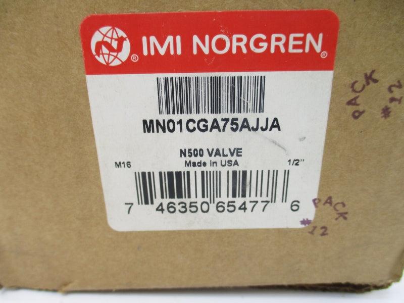 NORGREN MN01CGA75AJJA 110/120V 150PSI 1/2" NSMP