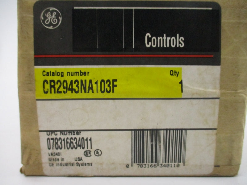 GENERAL ELECTRIC CR2943NA103F NSFS