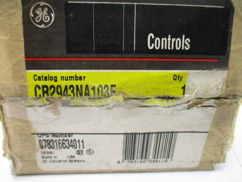 GENERAL ELECTRIC CR2943NA103F 600V NSMP