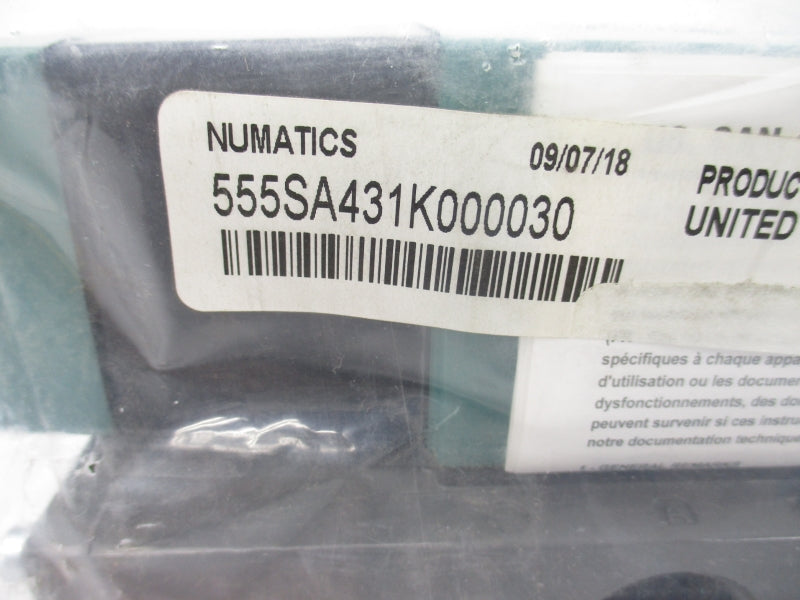 NUMATICS 555SA431K000030 110-120 .37A 150PSI NSMP