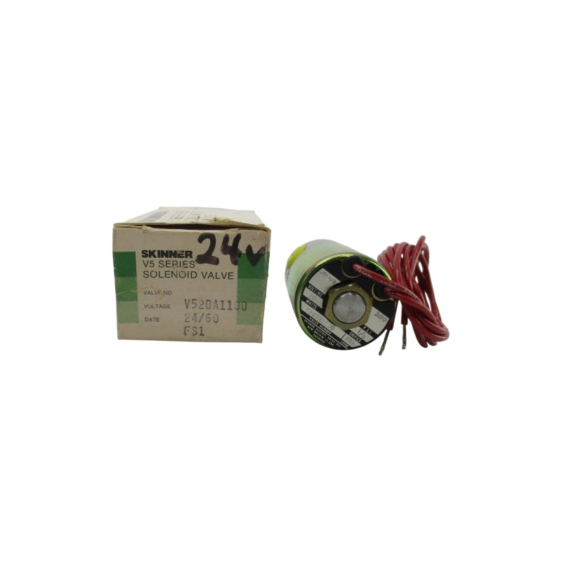 SKINNER V52DA1100 24V 100PSI 1/8" NSMP