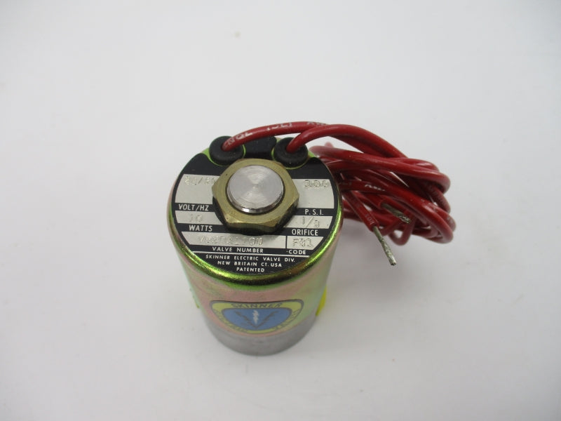 SKINNER V52DA1100 24V 100PSI 1/8" NSMP