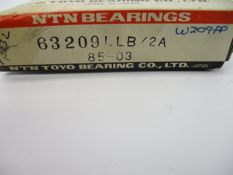 NTN BEARINGS 63209LLB/2A NSMP