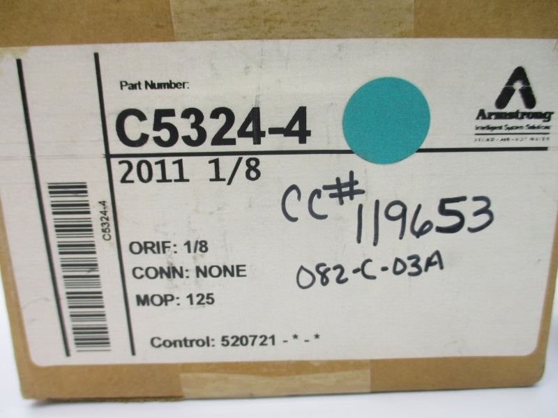 ARMSTRONG C5324-4 2011 125PSI 1/8" NSMP
