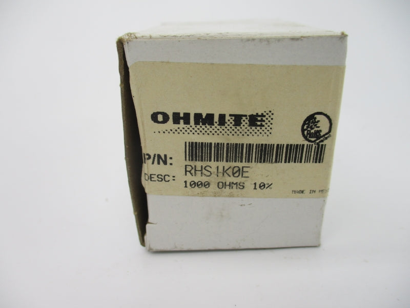 OHMITE RHS1K0E 0.158A NSMP