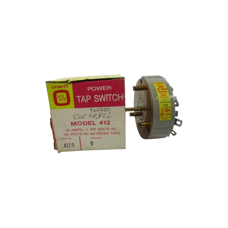 OHMITE 412-9 300VAC 50A NSMP