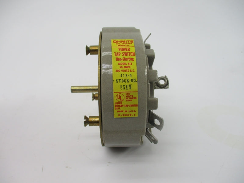 OHMITE 412-9 300VAC 50A NSMP