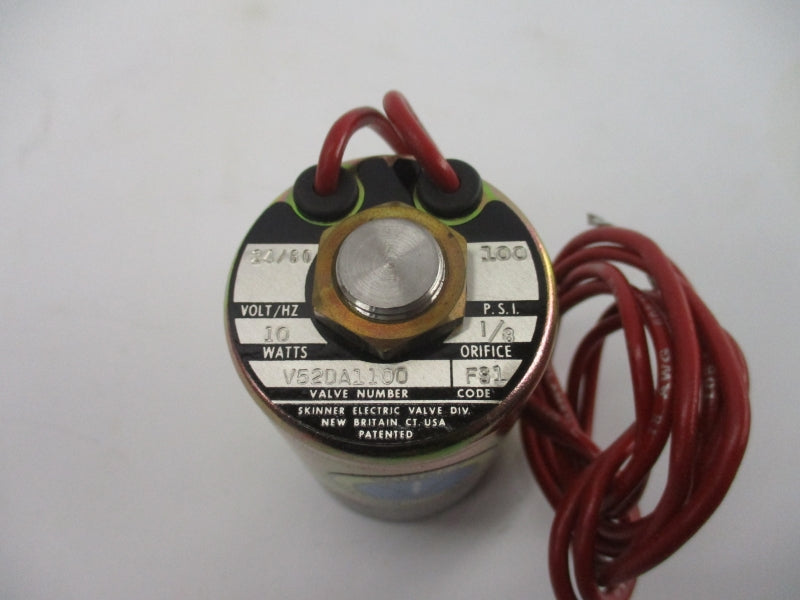 SKINNER ELECTRIC V52DA1100 24V 100PSI 1/8" NSNP