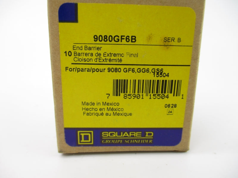 SQUARE D 9080GF6B SER. B (PKG OF 10) NSMP